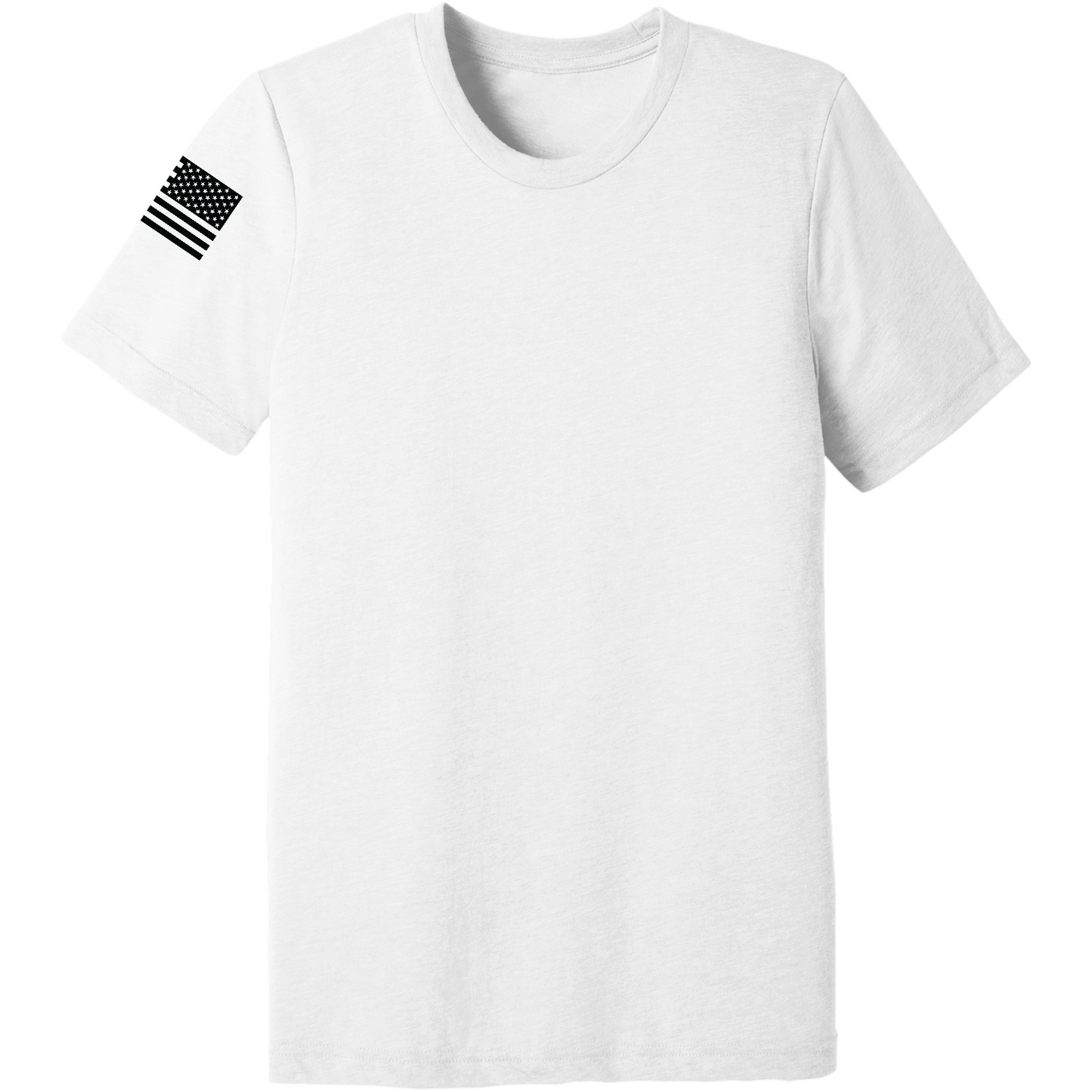 Emblem Basics Comfort Unisex Triblend SS Tee - Black Flag