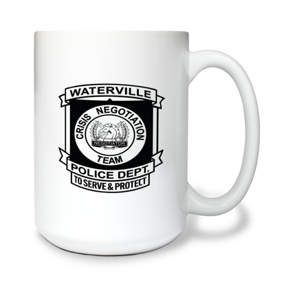 Crisis Negotiation Team 15 oz White Ceramic Mug - t3lals