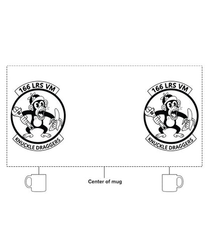 166th Vehicle Maintenance Flight 15 oz White Ceramic Mug - bYwXH5