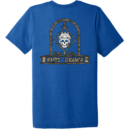 II MEF EOTG, Amphibious Raids Branch Comfort Unisex Triblend SS Tee - 9T3JPV