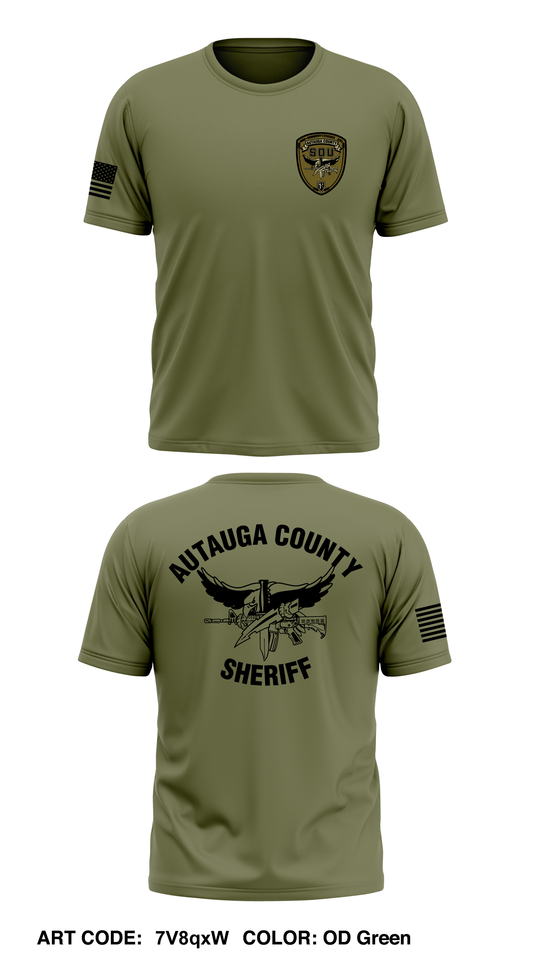 ACSO SOU Team Core Men's SS Performance Tee - 7V8qxW