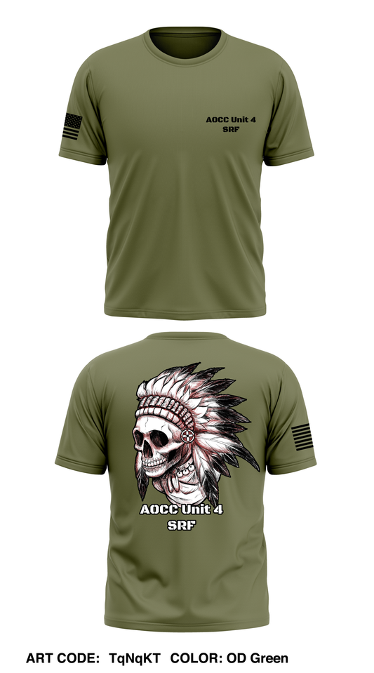 AOCC Unit 4 SRF Core Men's SS Performance Tee - TqNqKT