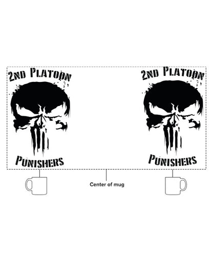 2nd Platoon Punishers Ceramic Mug - g87oby