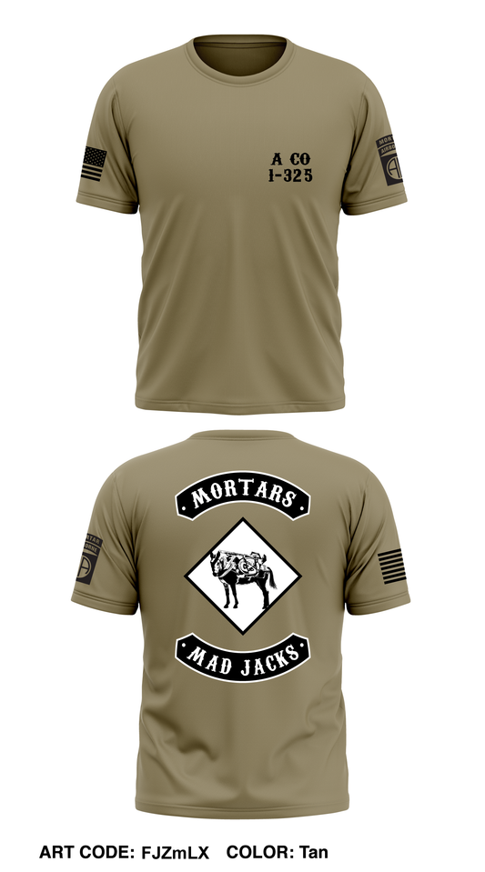A CO. 1-325 Core Men's SS Performance Tee - FJZmLX