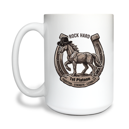 1st Platoon, Aztec Troop, 1-124 Ceramic Mug - x39C2U
