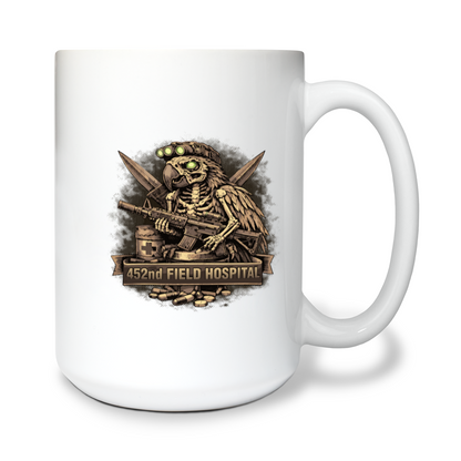 452 Field Hospital 15 oz White Ceramic Mug - Fdc9Xa