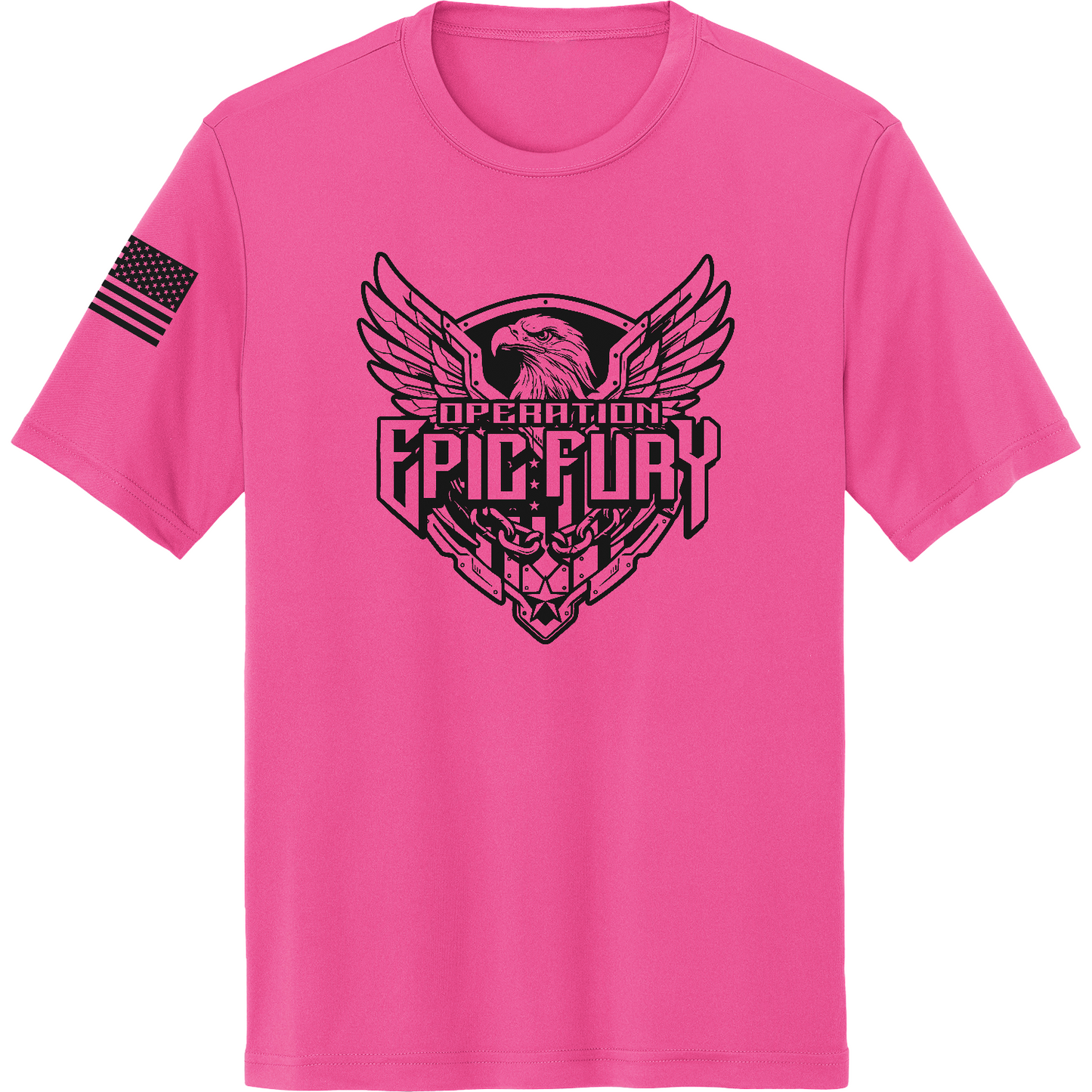 CUSTOM Operation Epic Fury Hi-Tech SS Performance Tee - Eagle