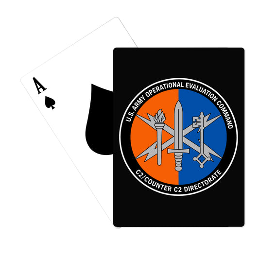 C2CC2 Directorate Playing Cards - 44FXSW