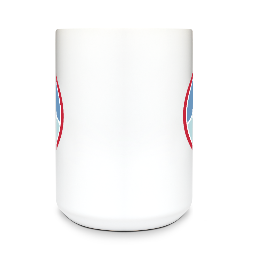 HHC, USARJ 15 oz White Ceramic Mug - USARJ_D2