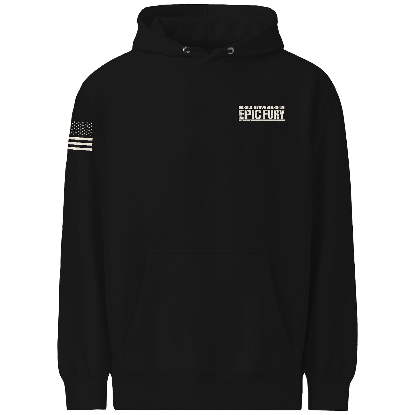Operation Epic Fury Comfort Unisex Hooded Sweatshirt - Plane