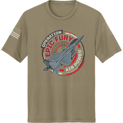 CUSTOM Operation Epic Fury Hi-Tech SS Performance Tee - Launch