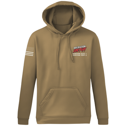 CUSTOM Operation Epic Fury Hi-Tech Performance Hoodie - Flag