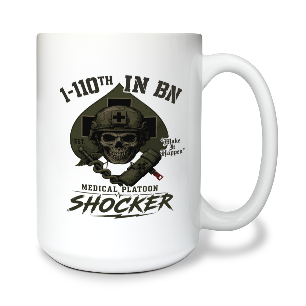 1-110th hhc medics Ceramic Mug - 5acxgm