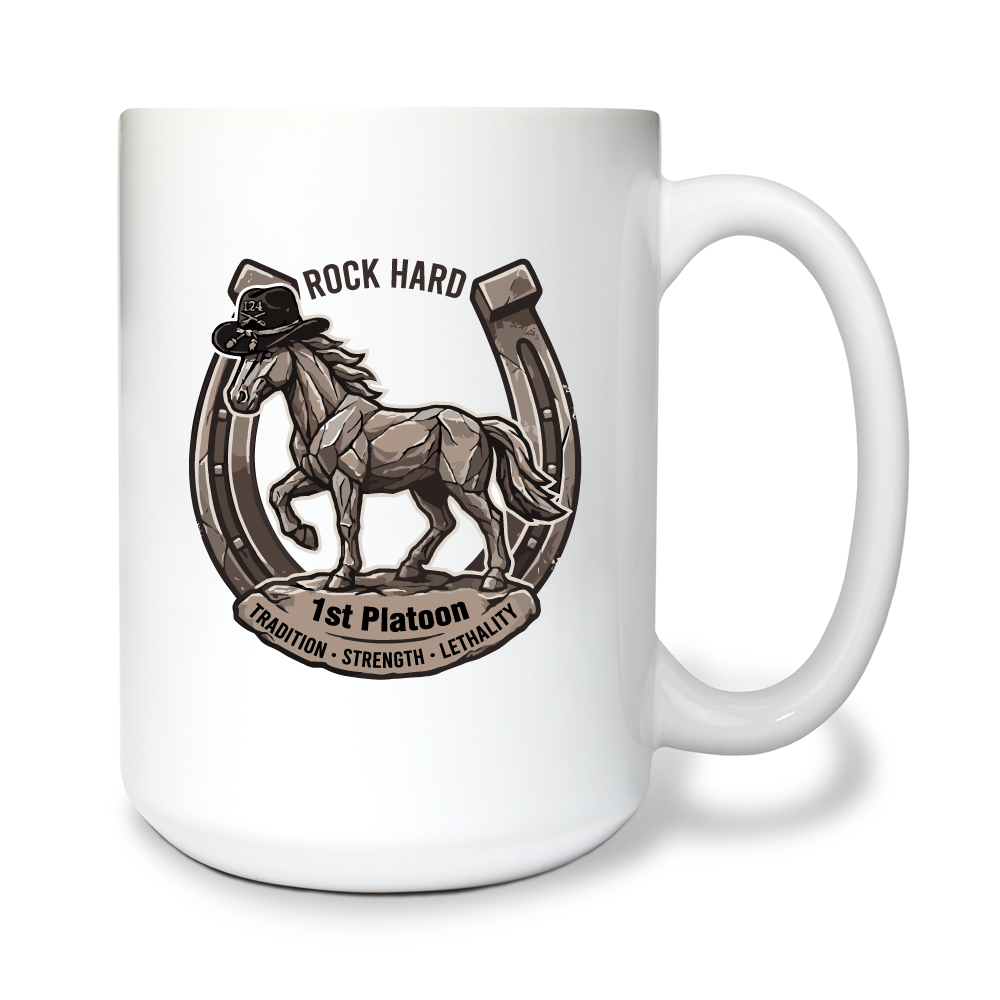 1st Platoon, Aztec Troop, 1-124 Ceramic Mug - x39C2U