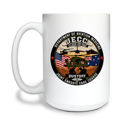 JECC 15 oz White Ceramic Mug - gpnMW9