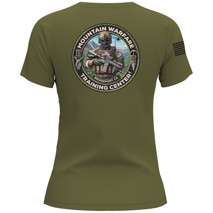 Marine Corps Mountain Warfare Training Center Women's SS Performance Tee - s5qm5n_TRI