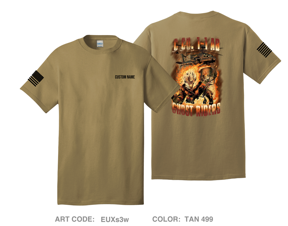 CUSTOM C-Co 1-1 ARB Comfort Unisex Cotton SS Tee - EUXs3w