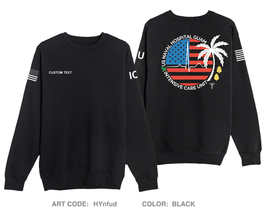 CUSTOM Intensive Care Unit Comfort Unisex Crewneck Sweatshirt - HYnfud