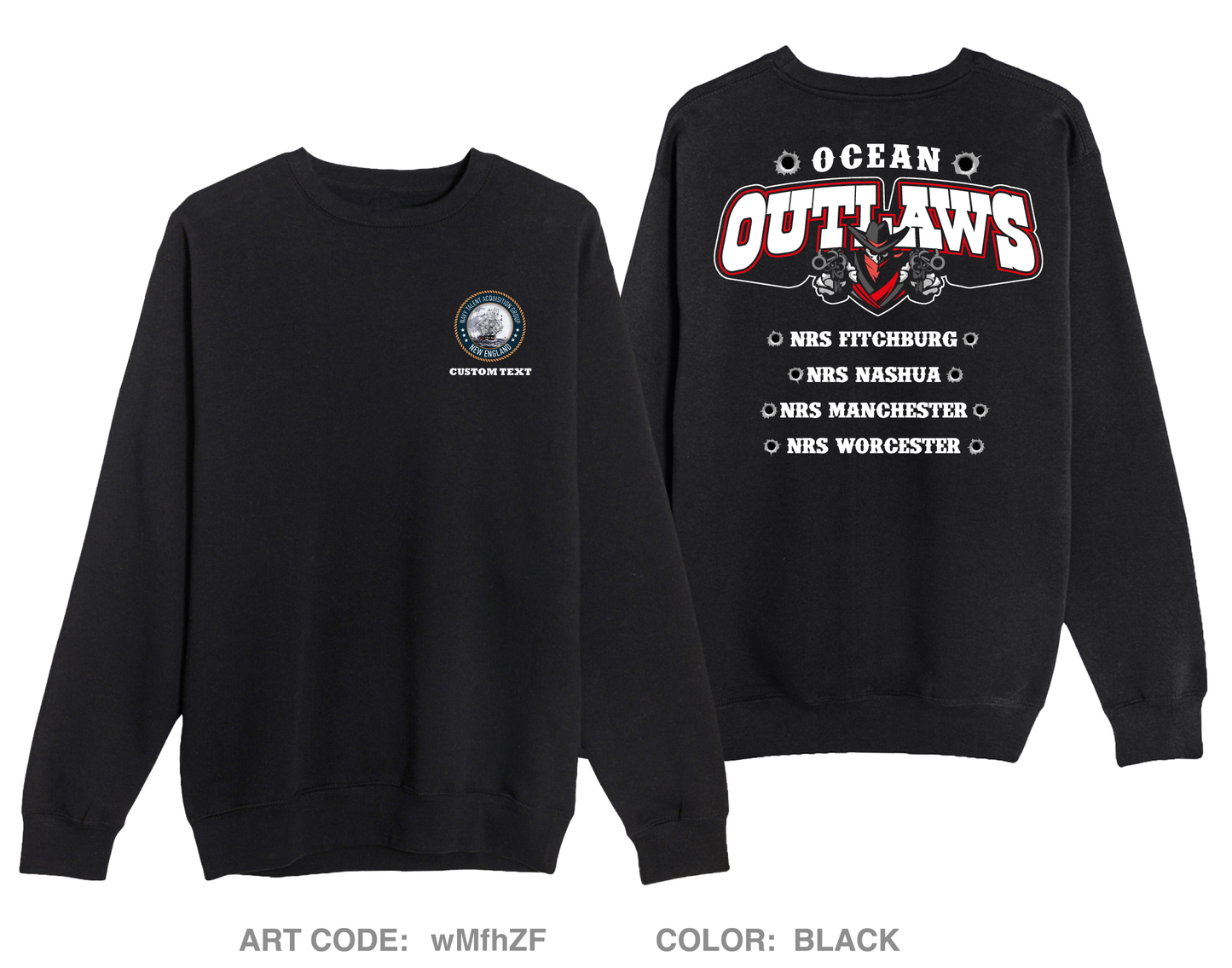 CUSTOM NTAG NEW ENGLAND DIV 3 Comfort Unisex Crewneck Sweatshirt - wMfhZF