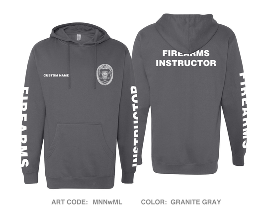 CUSTOM RTD Transit Police Hi-Tech Performance Hoodie - MNNwML