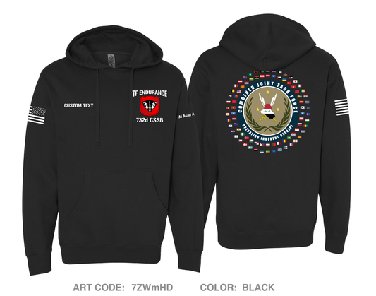 CUSTOM 732d CSSB AAAB Comfort Unisex Hooded Sweatshirt - 7ZWmHD