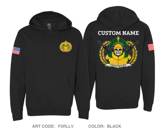 CUSTOM 3-518th C Co Comfort Unisex Hooded Sweatshirt - F5RLLV