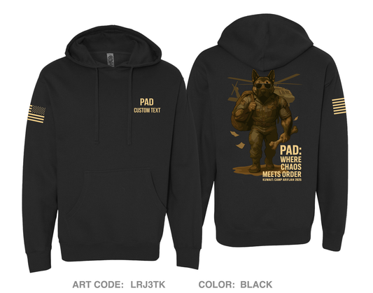 CUSTOM PATIENT ADMIN Comfort Unisex Hooded Sweatshirt - LRJ3TK