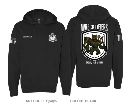 CUSTOM Wrectifiers Comfort Unisex Hooded Sweatshirt - Sjydy5