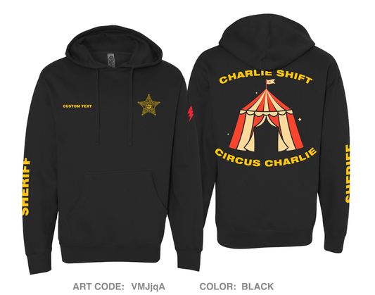 CUSTOM Charlie Shift Comfort Unisex Hooded Sweatshirt - VMJjqA