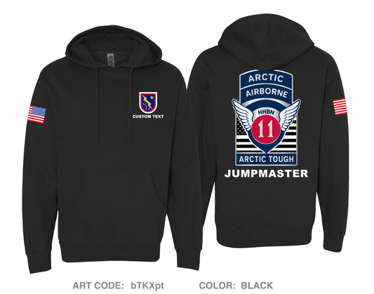 CUSTOM HHBN, 11th Airborne Division Comfort Unisex Hooded Sweatshirt - bTKXpt