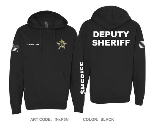 CUSTOM WCSO  Comfort Unisex Hooded Sweatshirt - fNxR5N