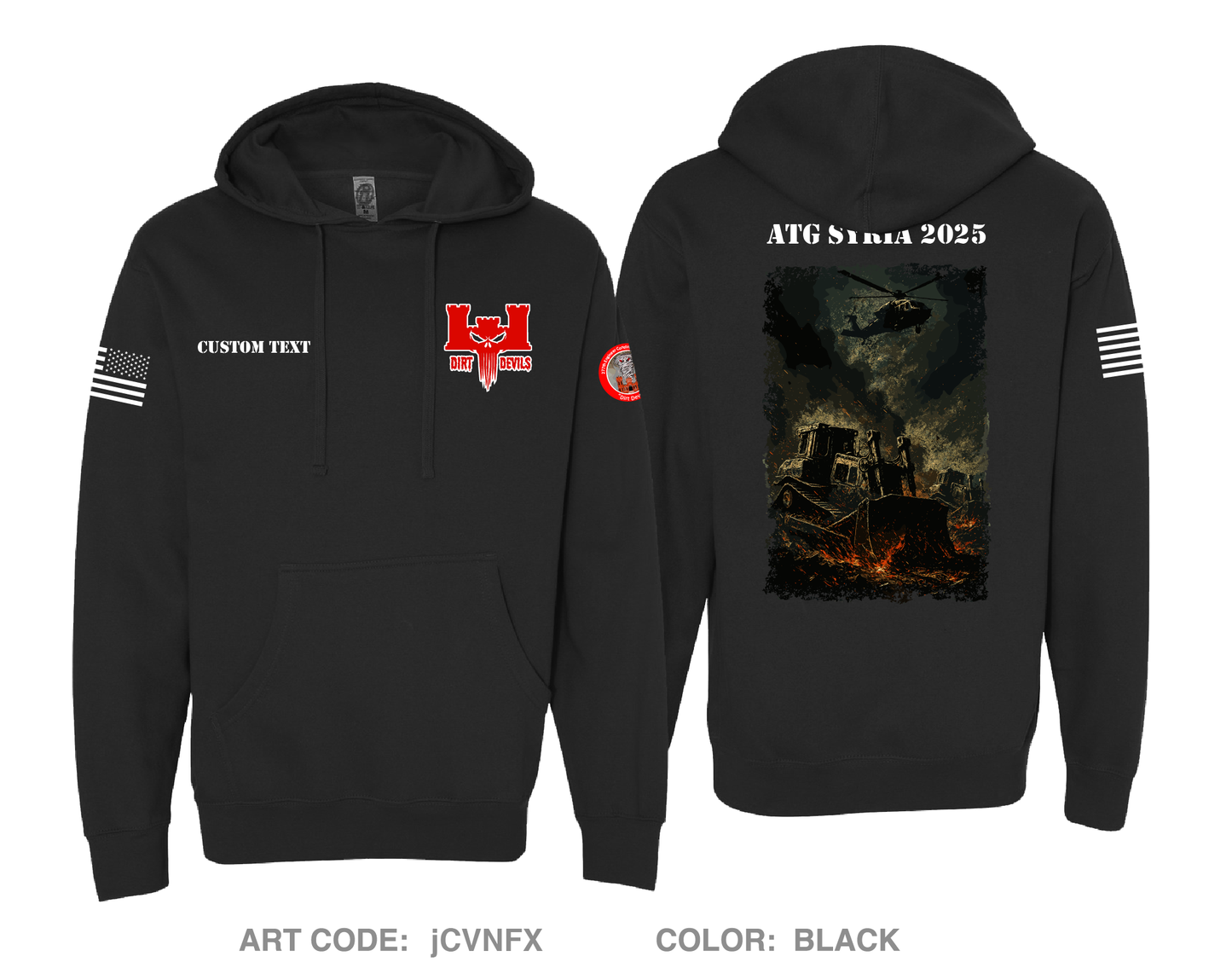 CUSTOM 277th ECC Main Fundraising Collection Comfort Unisex Hooded Sweatshirt - jCVNFX