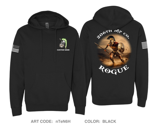 CUSTOM 206th MP CO Comfort Unisex Hooded Sweatshirt - nTeN6H