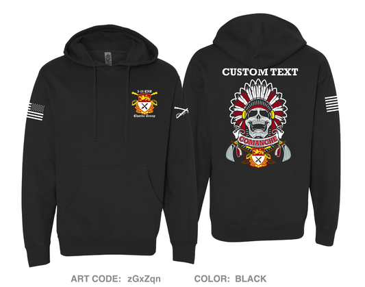CUSTOM C TRP, 5-15 CAV Comfort Unisex Hooded Sweatshirt - zGxZqn