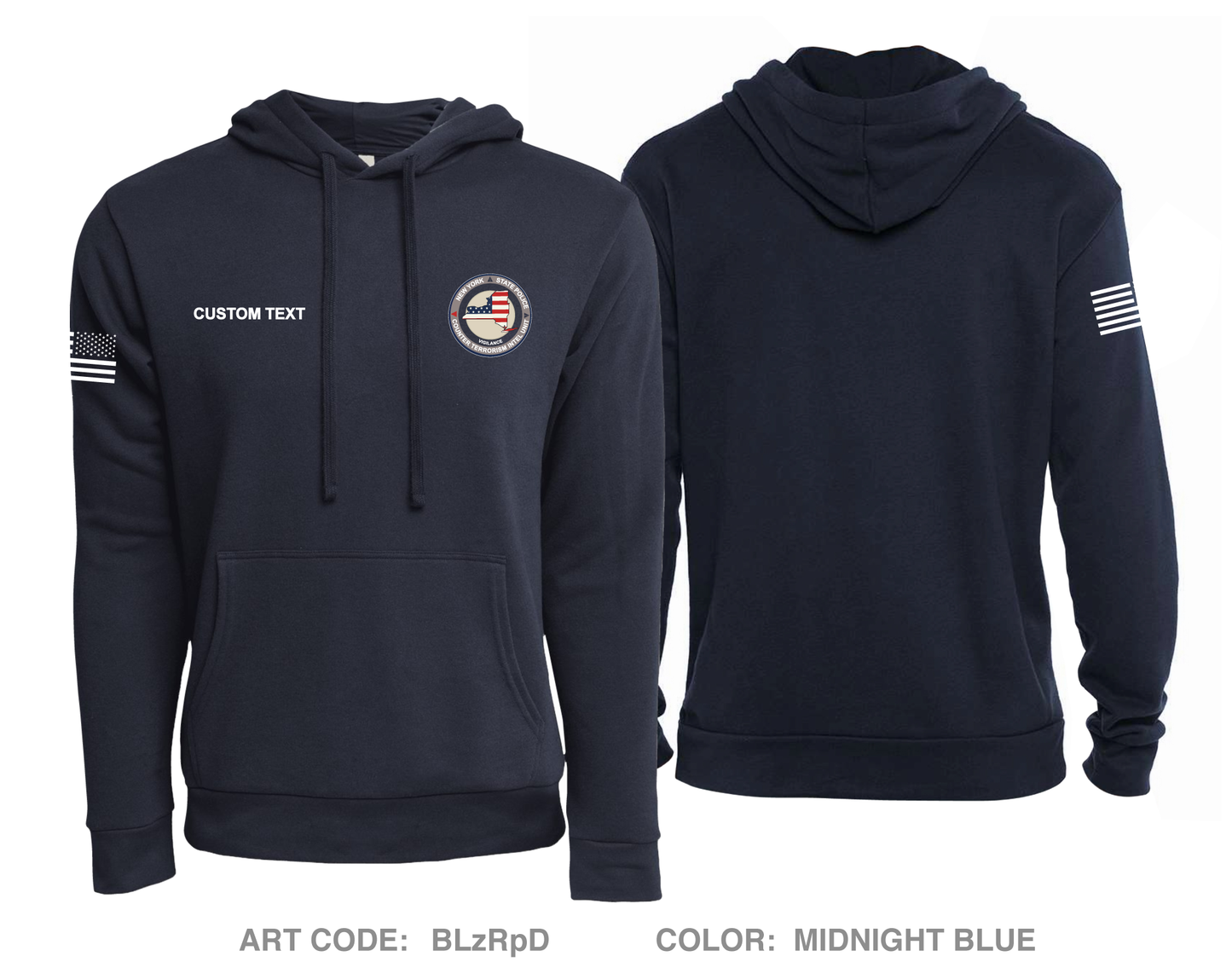 CUSTOM CTIU Comfort Unisex Hooded Sweatshirt - BLzRpD