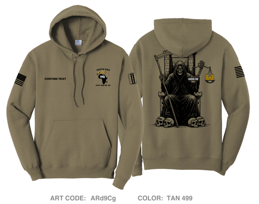 CUSTOM 180th ENG HQ Comfort Unisex Hooded Sweatshirt - ARd9Cg