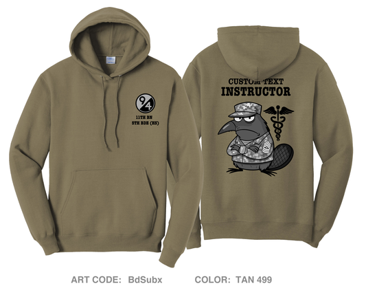 CUSTOM 11/98th Comfort Unisex Hooded Sweatshirt - BdSubx