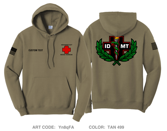 CUSTOM IDMT Comfort Unisex Hooded Sweatshirt - Yn8qFA