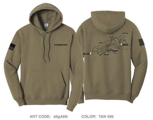 CUSTOM 1486th Transportation Company Fundraising Collection Comfort Unisex Hooded Sweatshirt - a9gA6N