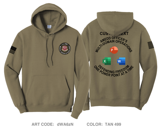 CUSTOM Captain's Career Course SG #2 Comfort Unisex Hooded Sweatshirt - dWA6zN