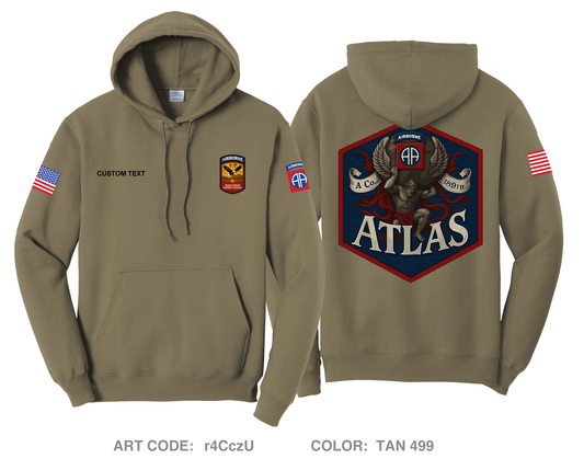 CUSTOM A co 189th DSSB Comfort Unisex Hooded Sweatshirt - r4CczU
