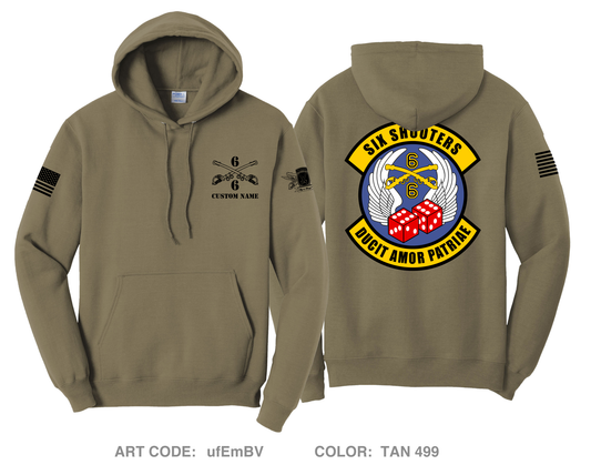 CUSTOM Squadron Comfort Unisex Hooded Sweatshirt - ufEmBV