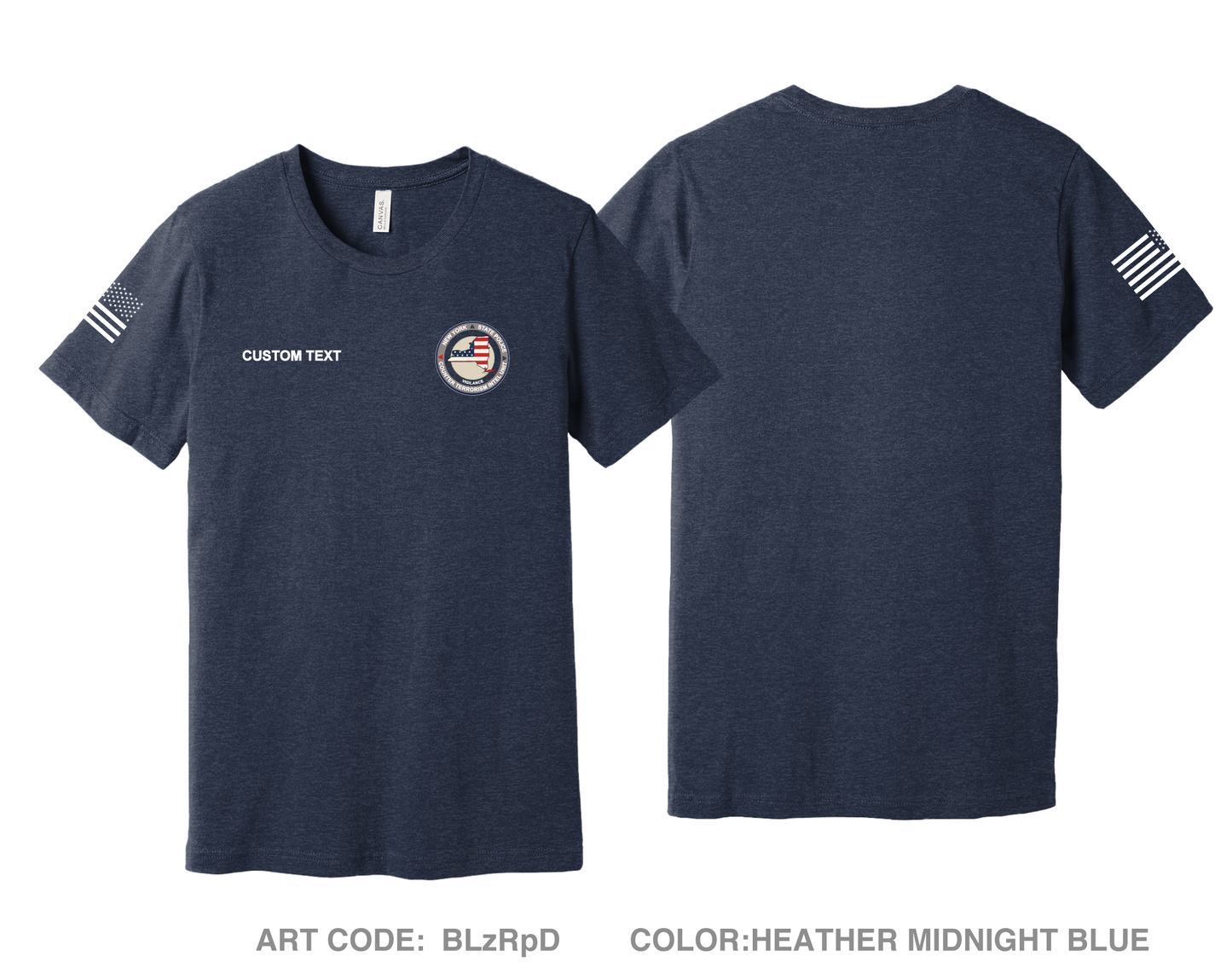 CUSTOM CTIU Comfort Unisex Triblend SS Tee - BLzRpD
