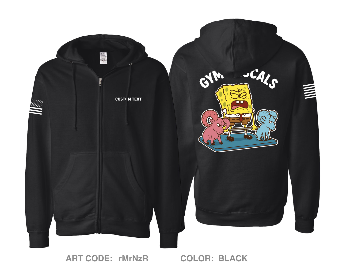 CUSTOM Signal-Rascals Comfort Unisex Cotton Blend Full-Zip Hooded Sweatshirt - rMrNzR
