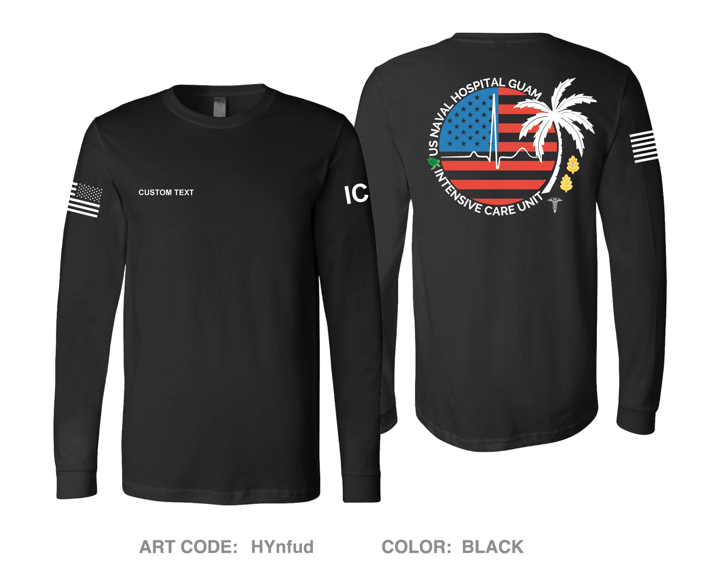 CUSTOM Intensive Care Unit Comfort Unisex Cotton LS Tee - HYnfud