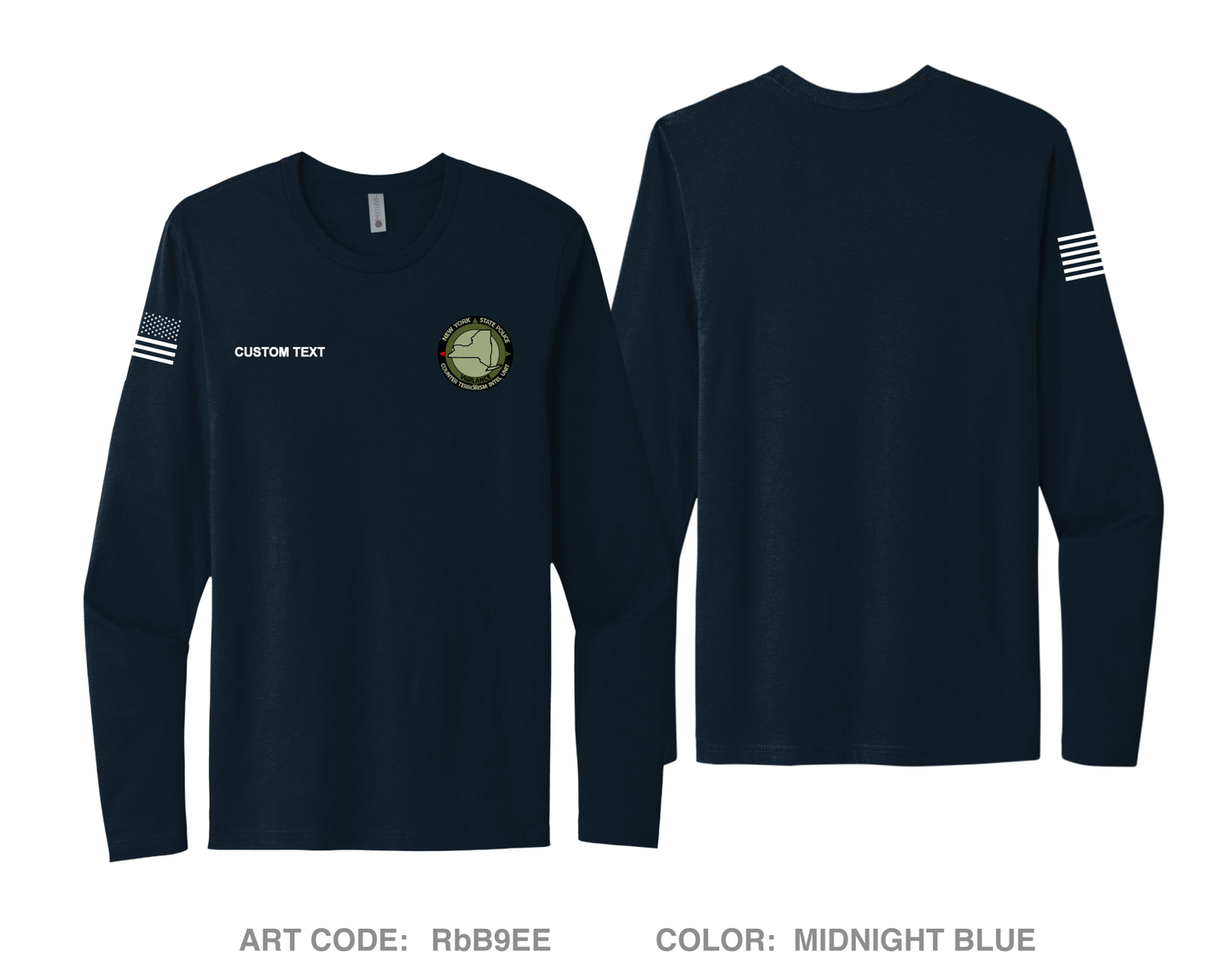 CUSTOM CTIU Comfort Unisex Cotton LS Tee - RbB9EE