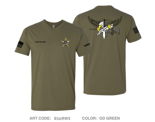 CUSTOM WCSO Comfort Unisex Cotton SS Tee - EUcRW3