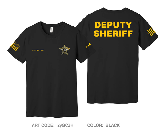 CUSTOM WCSO Comfort Unisex Cotton SS Tee - 2yGCZH