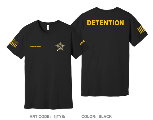 CUSTOM WCSO Comfort Unisex Cotton SS Tee - 5jTYSr