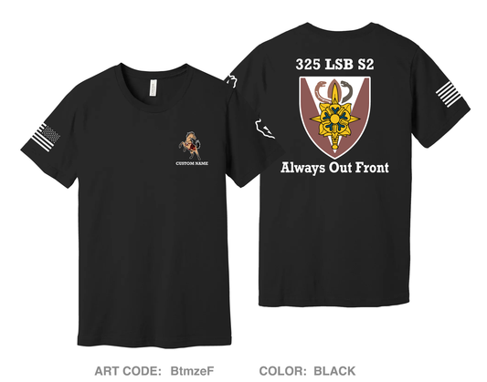 CUSTOM S2, 325 LSB, 3/25 ID Comfort Unisex Cotton SS Tee - BtmzeF